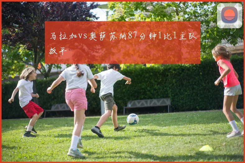 马拉加vs奥萨苏纳87分钟1比1主队扳平